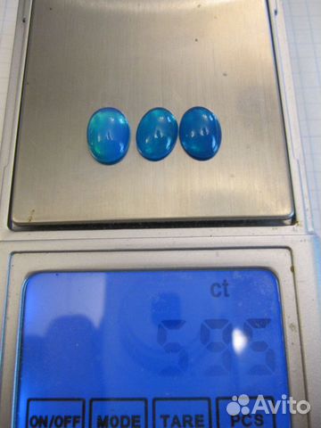 Драгоценные опалы голубой и вело опал Австралия