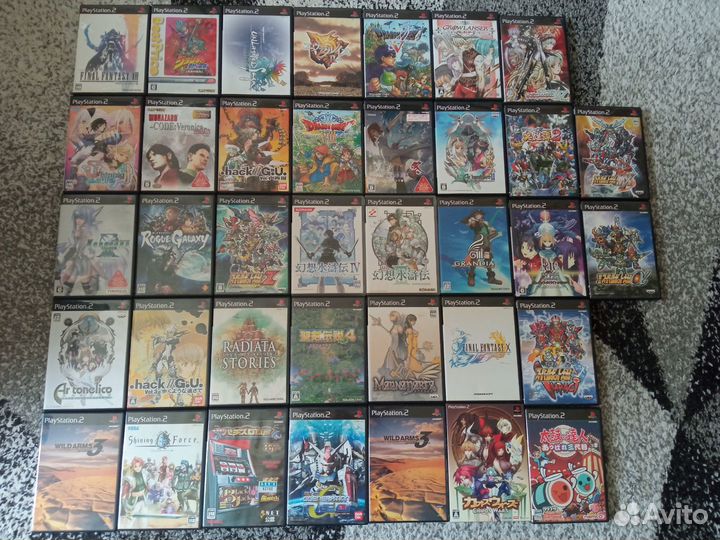 Редкие игры для PS 2 из Японии (лицензия)