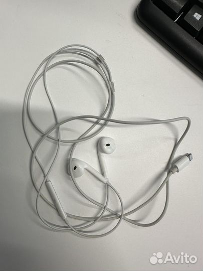 Наушники apple earpods lightning оригинал