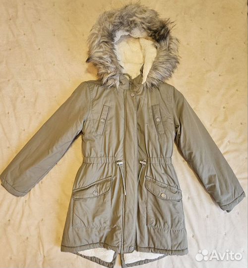 Куртка (парка) зимняя для девочки 134