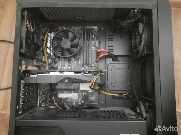Игровой пк intel/rx 570 4гб