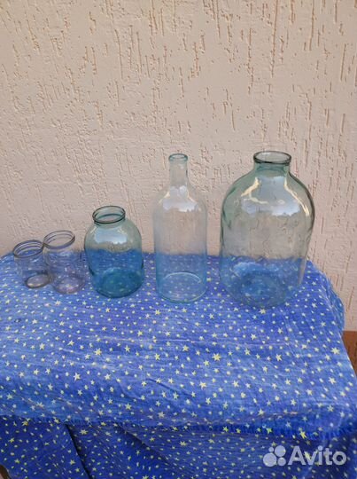 Банки стеклянные разные