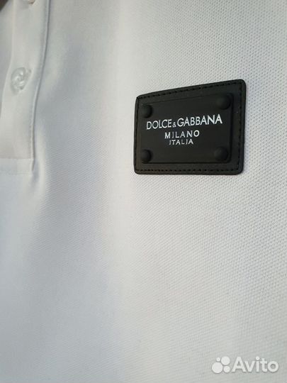 Брендовое поло Dolce Gabbana