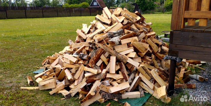 Дрова с доставкой Березовые в укладку