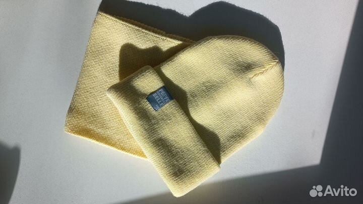 Шапка со снудом и шлем 52 54