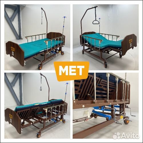 Мед.кровать Мet Remeks с туалетом и переворотом