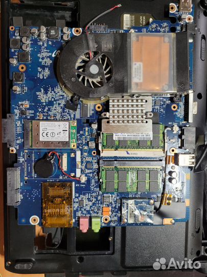 Ноутбук в разборе samsung np-r20y0c/ser