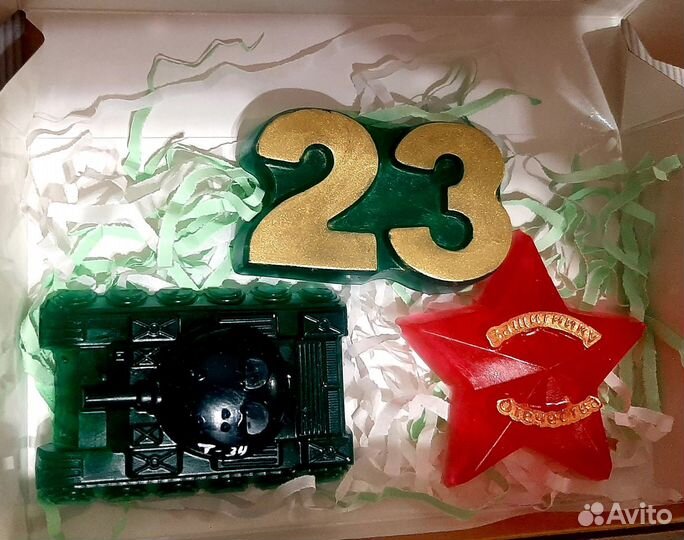 Мыло ручной работы на 23 февраля