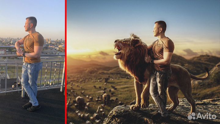 Услуги фотошопа