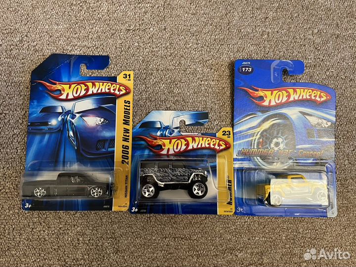 Hot Wheels 1997 и 2007 год