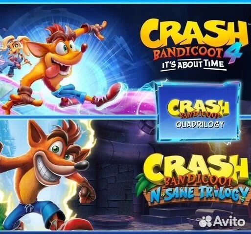 Crash Bandicoot - Quadrilogy Bundale PS4/PS5