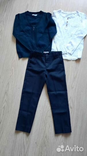 Школьная форма для мальчика Button blue 122