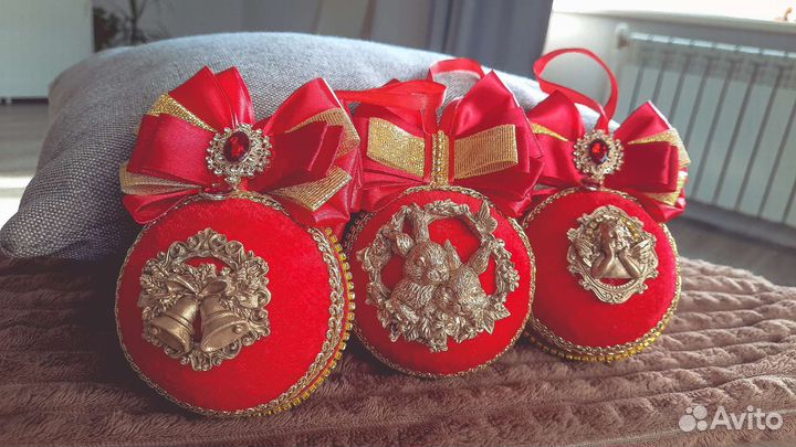 Наборы ёлочных шаров