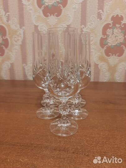 Фужеры, стаканы хрусталь СССР
