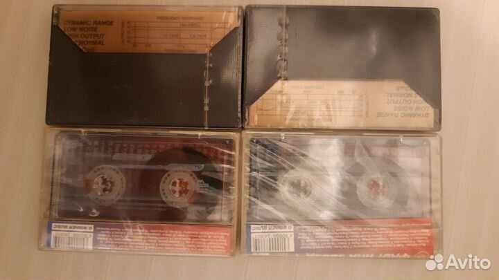 Аудиокассеты новые запечатанные