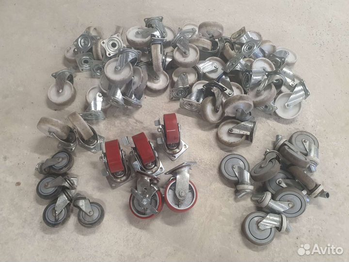 Колеса поворотные