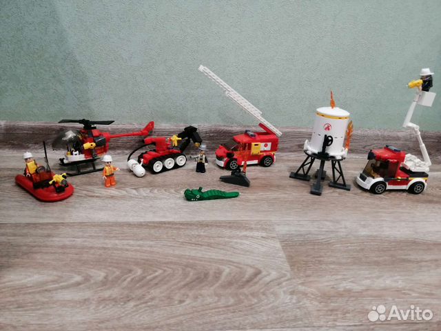 Набор конструктора Пожарная спецтехника