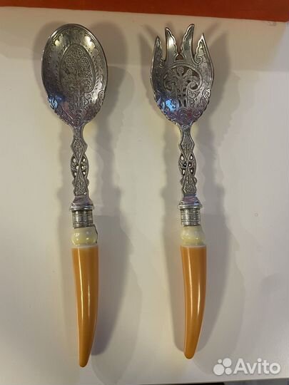 Ложка и вилка салатные