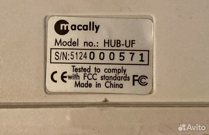 Macally USB 2.0 Hi-Speed & FireWire Combo Hub