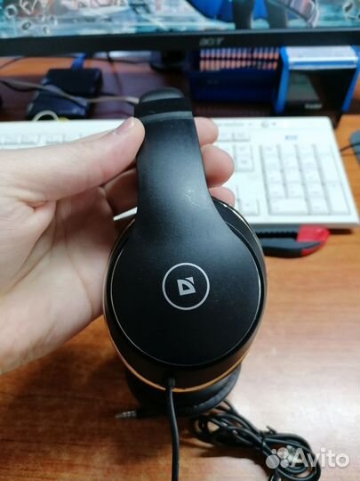 Проводная гарнитура Defender Accord 185