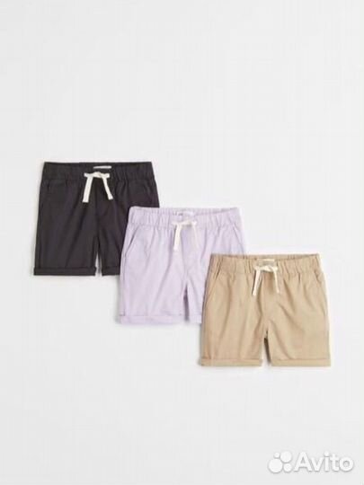 Шорты h&m 110 - 128 новые