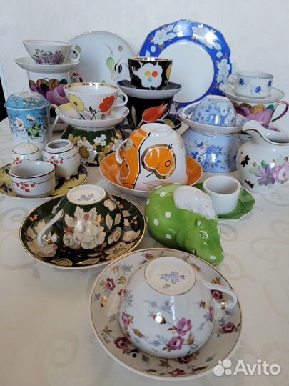 Фарфор дулево лфз кузнецов советская посуда