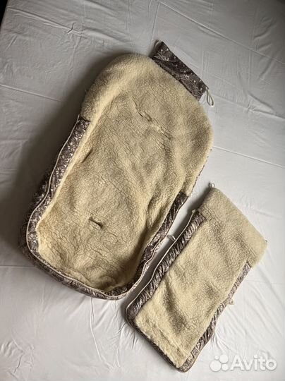 Зимний конверт в коляску