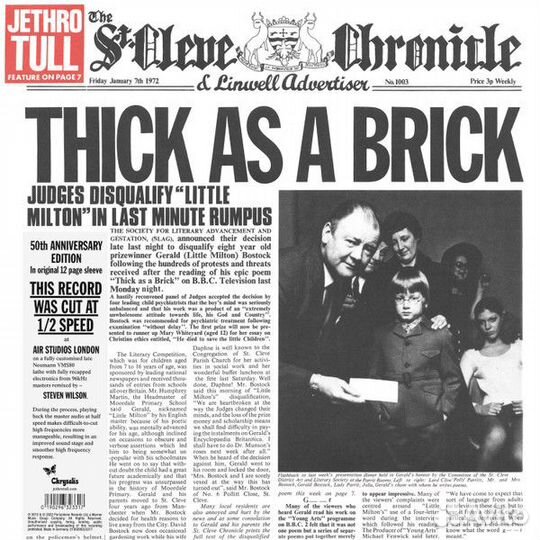 Jethro Tull - Thick As A Brick Steven Wilson Ste