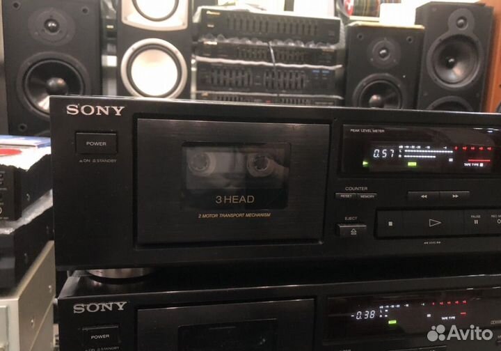 Дека кассетная sony tc k 490