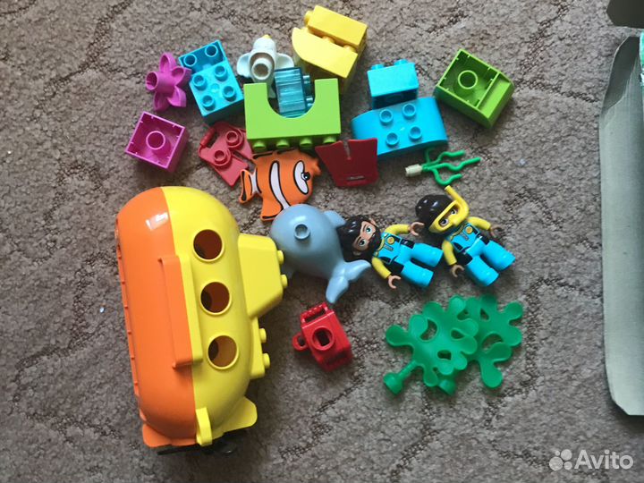 Lego duplo батискаф