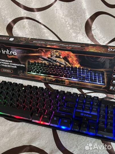 Игровой набор для пк мышь и клавиатура