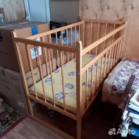 Детская кровать качалка