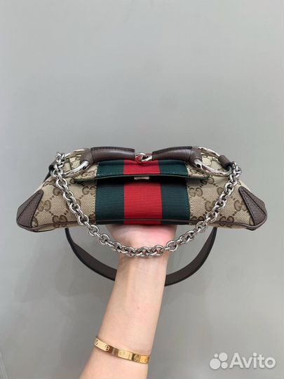 Сумка gucci horsebit chain