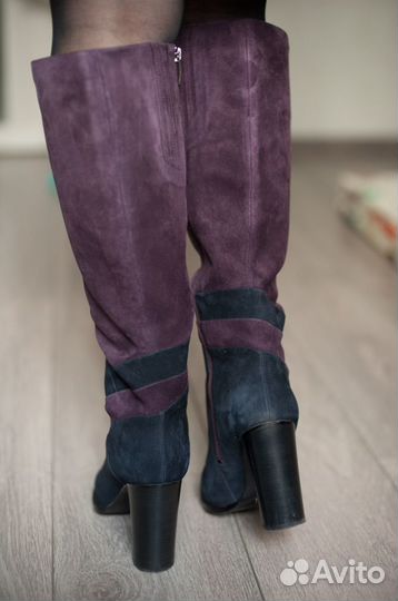 Сапоги женские Эконика, кожа 39 размер