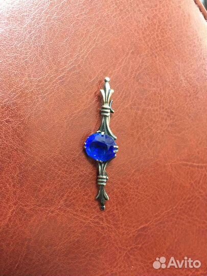 Серебряная брошь 875.Винтаж