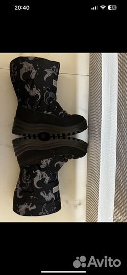 Ботинки дутики котофей