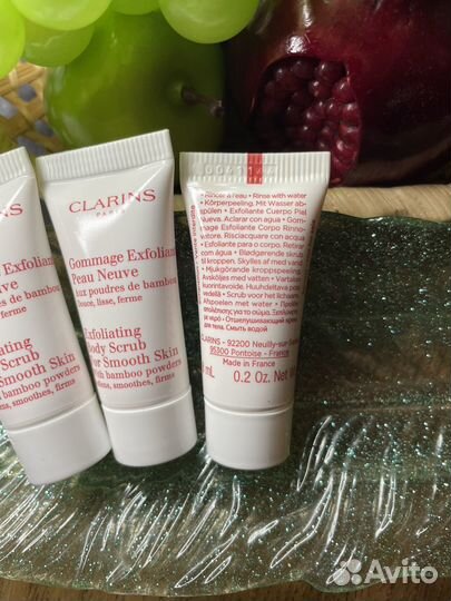 Clarins Gommage Exfoliant Скраб для тела 8мл