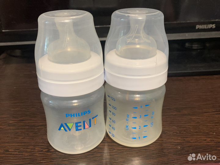 Бутылочки avent natural 125 ml
