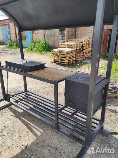 Мангал лофт в подарок