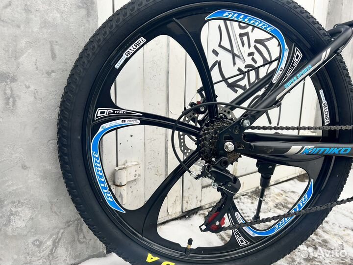 Велосипед складной на литых дисках