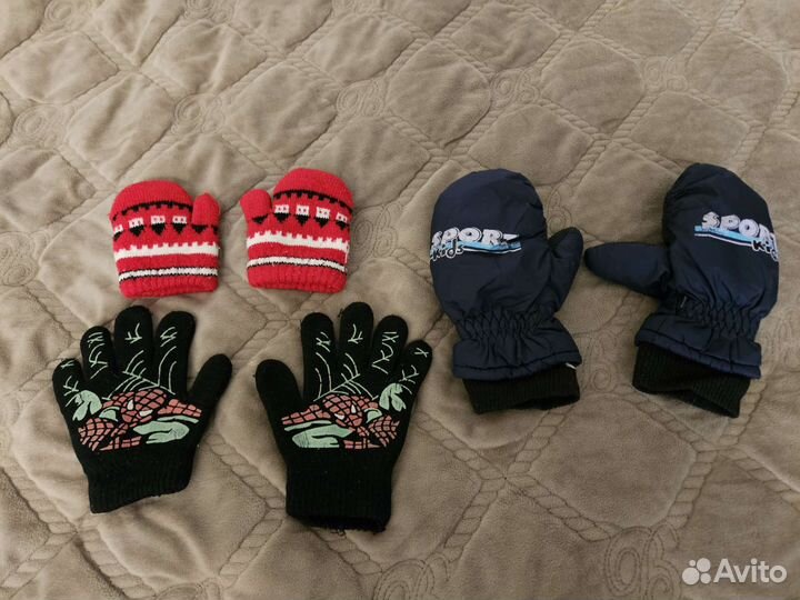 Варежки перчатки балоневые