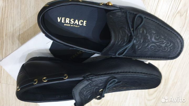 Мокасины Versace мужские