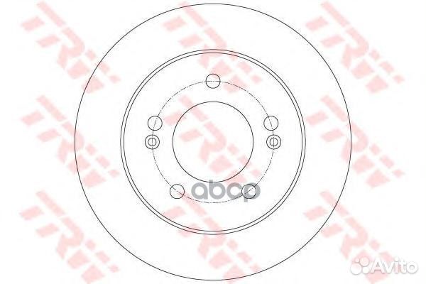 Диск тормозной hyundai: ix20 1.4/1.4 CRDi/1.6/1