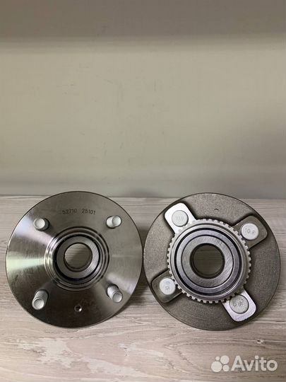 Ступица задняя в сборе с ABS Hyundai Accent 2шт