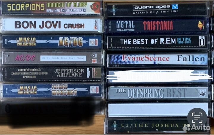Аудиокассеты. рок, rock, hard rock