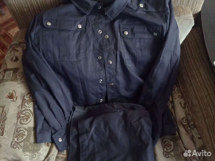 Форма охраны синяя