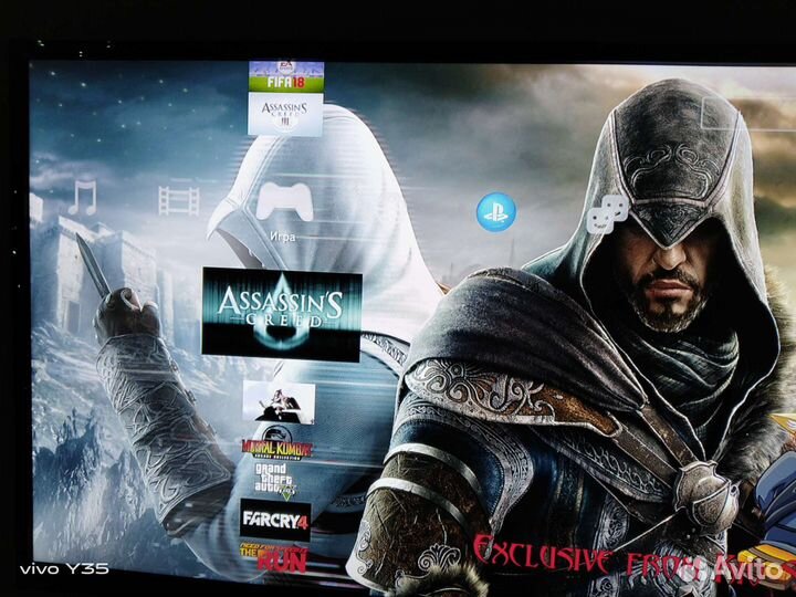 Игровая приставка ps3 super slim прошитая