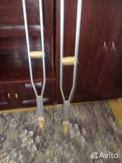 Костыли подмышечные взрослые бу