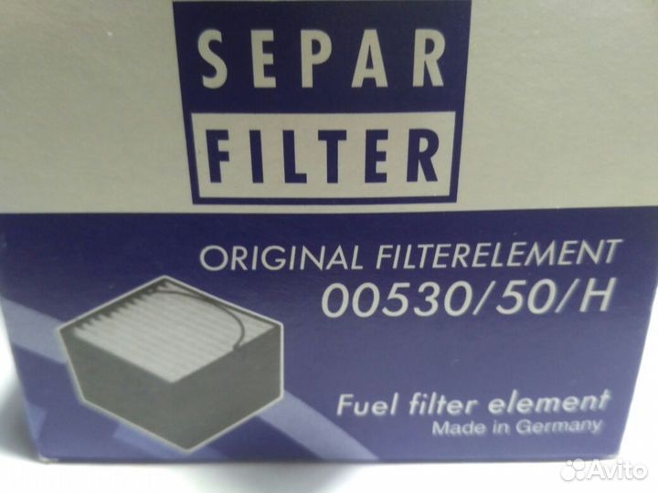 Фильтр топливный Separ MAN TGL в Москве