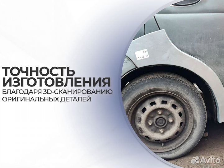 Ремонтные пороги и арки Fiat Томилино